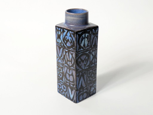 1970s Royal Copenhagen Alumunia Vase | BACA Fajance by Nils Thorsson | Danish Midcentury Modern Ceramic