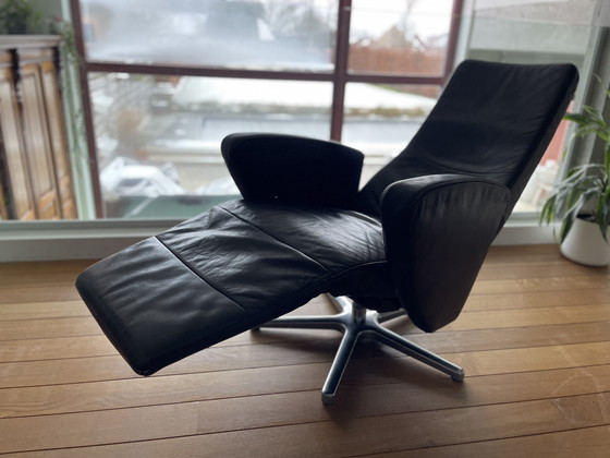 Image 1 of Interstuhl Sitzklassik drehbar – designer relax armchair – real leather