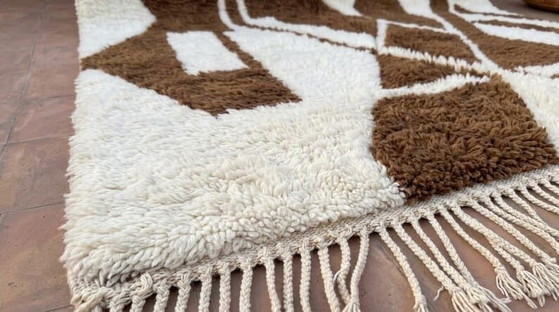 Handmade traditional artisanal Berber Rug size 150/250 cm – Ahrend, Rugs & carpets, Wool (photo 5 of 9)