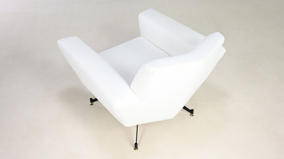 Image 1 of Studio Tecnico A.P.A, pair of armchairs model M530 for Lenzi. Italy, C.1950