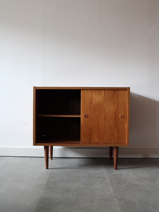 Image 1 of Armoire vintage danoise à portes coulissantes par Preben Sørensen