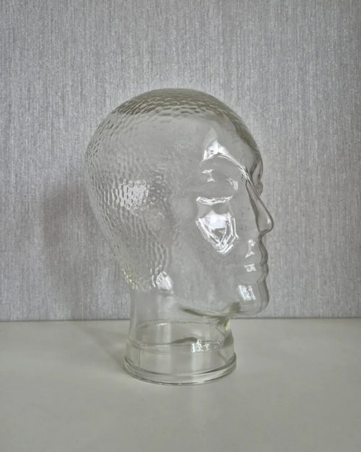 Vintage Glass Head