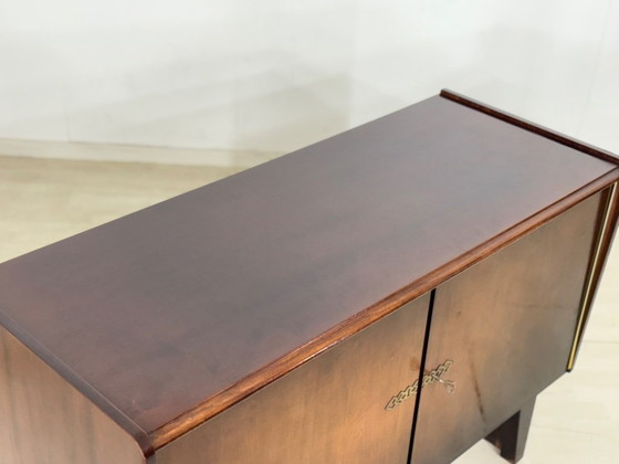 Image 1 of Beautiful vintage 2-door chest of drawers, cabinet, living room cabinet, sideboard