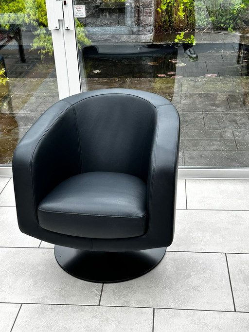 B&B Italia Tulip Stoel Blauw
