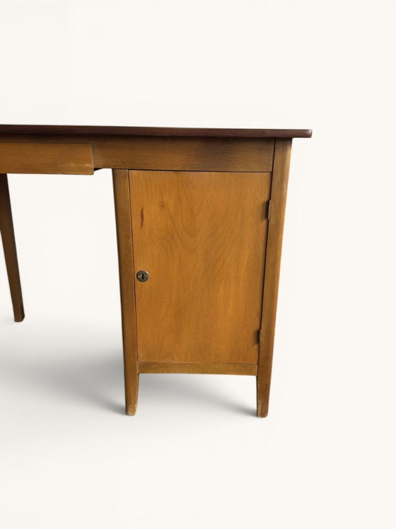 Mid Century Deens Bureau Uit De Jaren '60 – Wood (photo 5 of 9)