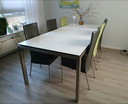 Table de salle à manger Bonydesign avec 6 chaises