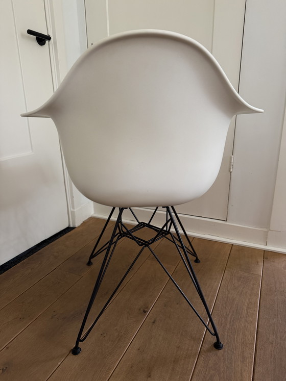 Image 1 of Sedia Vitra Eames DAR – base nera – ottime condizioni, 6 pezzi