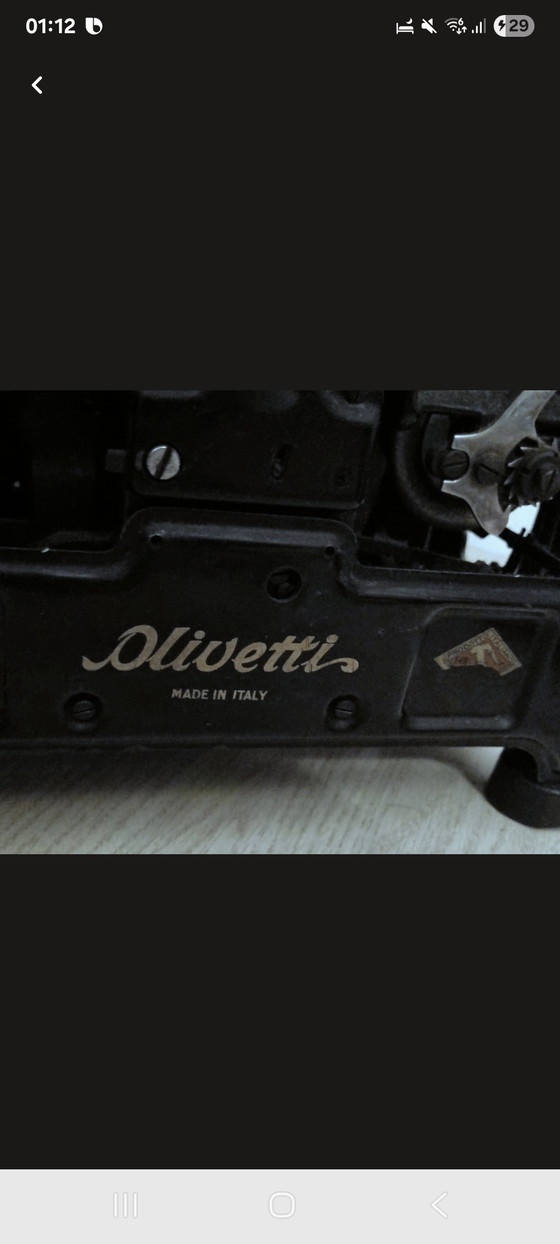 Image 1 of Olivetti M40 typewriter – Italian industrial design (Ivrea, ca. 1930)