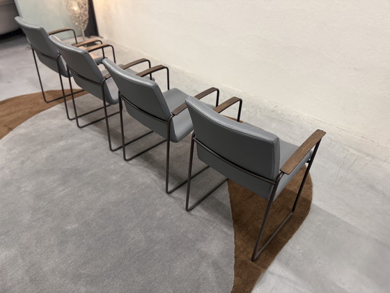 Image 1 of 6 Sedia da pranzo Leolux Talos Ceras Dew Leather