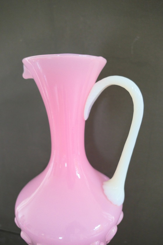 Image 1 of Vintage Stelvia Opaline Fiorentina Vase