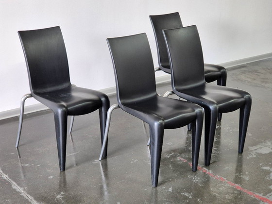 Image 1 of Vintage Chair Louis XX by Philippe Starck for Vitra, 1990s, Set of 4