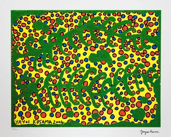 Image 1 of Da Yayoi Kusama, La prateria in estate, litografia, anni '90