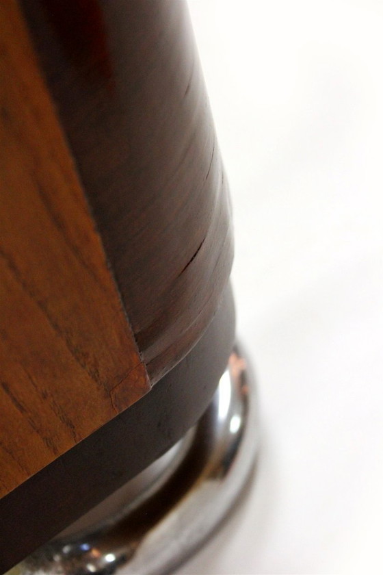 Image 1 of Armadio vintage in tubolare d'acciaio cromato Bauhaus attribuito a Hynek Gottwald, anni '30