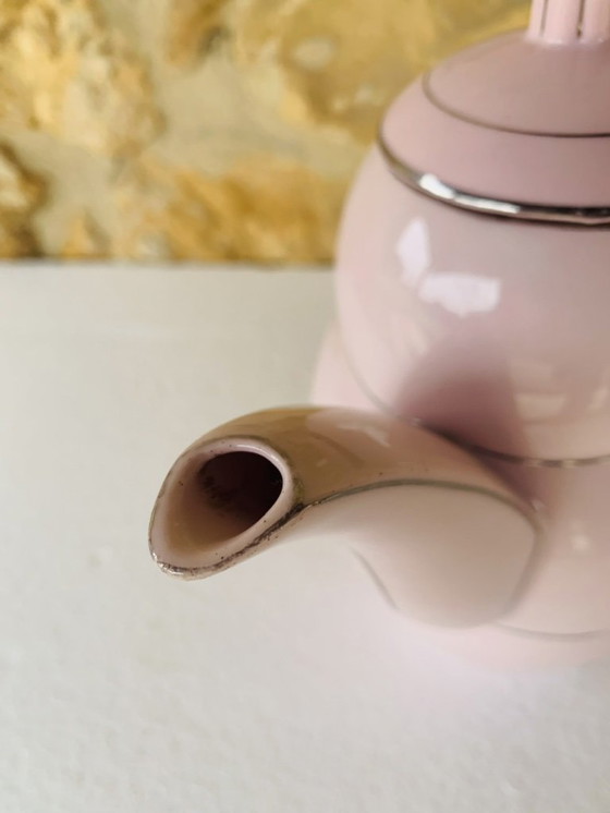 Image 1 of Art Deco theepot van RGK, Tsjechoslowakije, jaren 1930