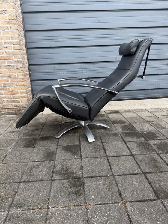 Image 1 of Recente Jori Brainbuilder relax zwart leder, medi, mono-move