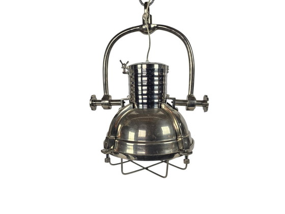 Image 1 of Lantern Sea Nickel - pendant lamp - industrial - ship lamp - film lamp