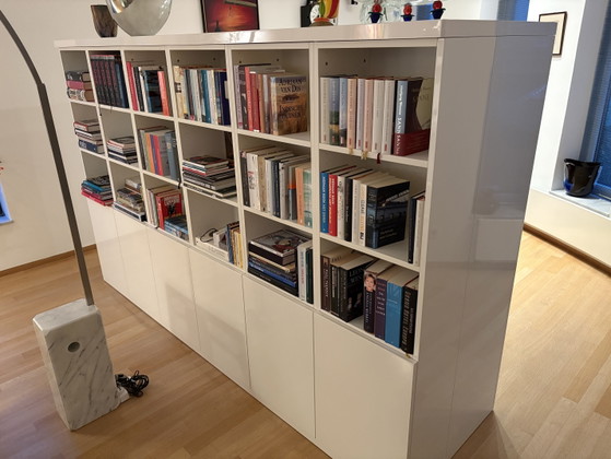 Cappellini Sistemi – Design Giulio Cappellini – Double-Sided Cabinets – Metal, Wood (photo 2 of 5)