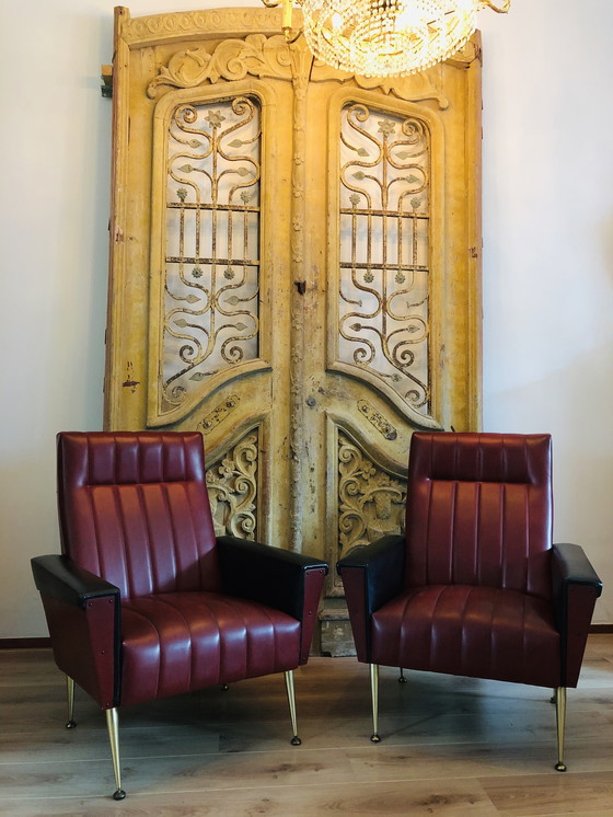 Image 1 of Vintage relaxchairs & eyecatchers ‘Jack & Jones’ MayaMandragora 