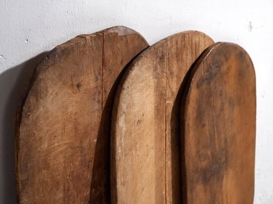 Große antike Schneidebretter (ca. 1920). 3er-Set #18 – Küchenzubehör, Wood, Rustic (photo 11 of 13)