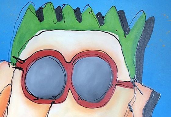 Image 1 of Peinture "Le glacier" #2