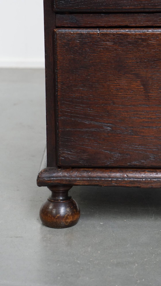 Image 1 of Antigua cómoda inglesa de roble/cómoda del siglo XVIII