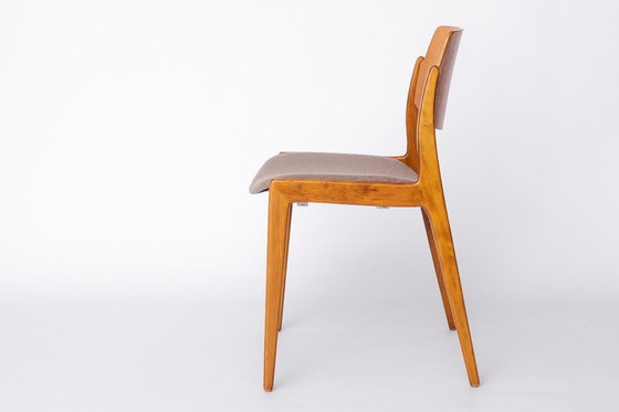 Image 1 of 4 Mid Century Teak-Esszimmerstühle, Hartmut Lohmeyer für Wilkhahn, 1960er Jahre