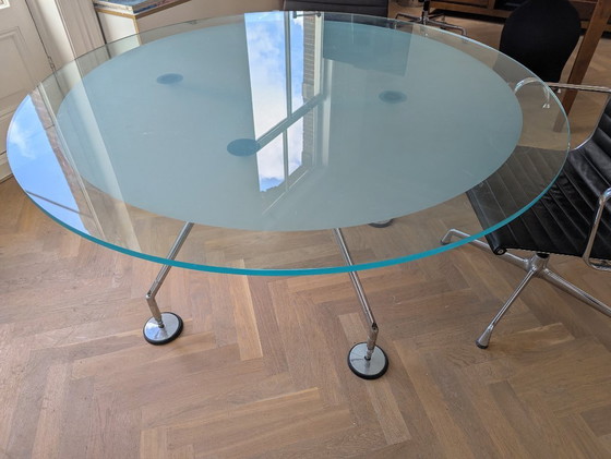 Image 1 of Glass table Tecno Nomos original