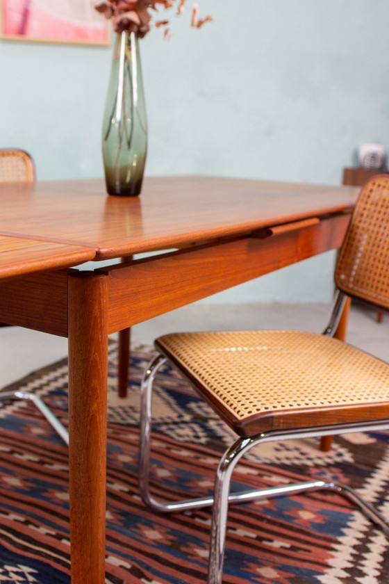 Image 1 of Vintage Teak Dining Table, Danish Mid Century