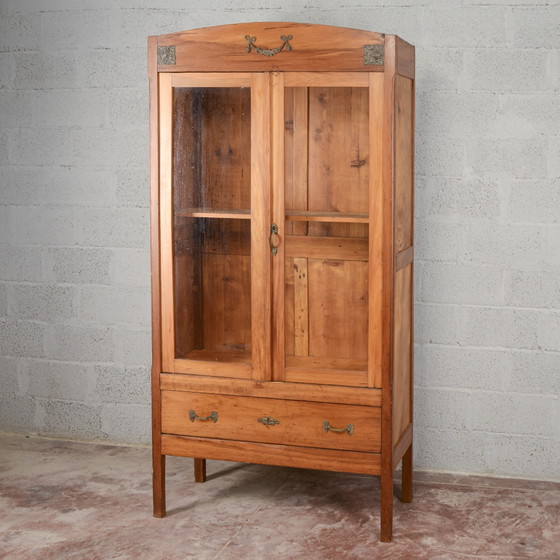 Libreria vetrina Art Nouveau – Vetrine, Legno, Vetro (photo 4 of 17)