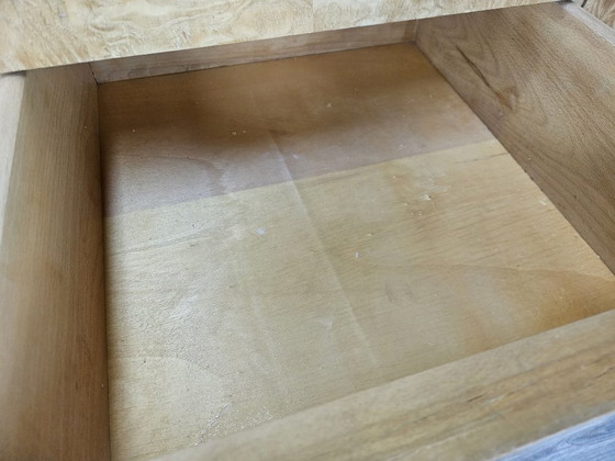 1950s maple chest of drawers with a marble top – Wood (photo 14 of 23)