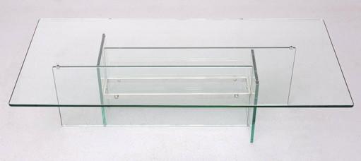 Fontana Arte Glass Coffee Table 1970, Italy