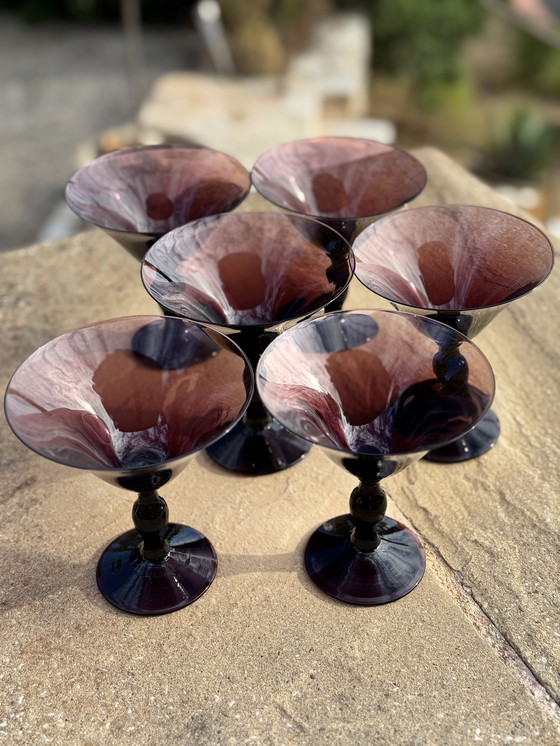 Image 1 of 6 champagnecoupes bordeaux