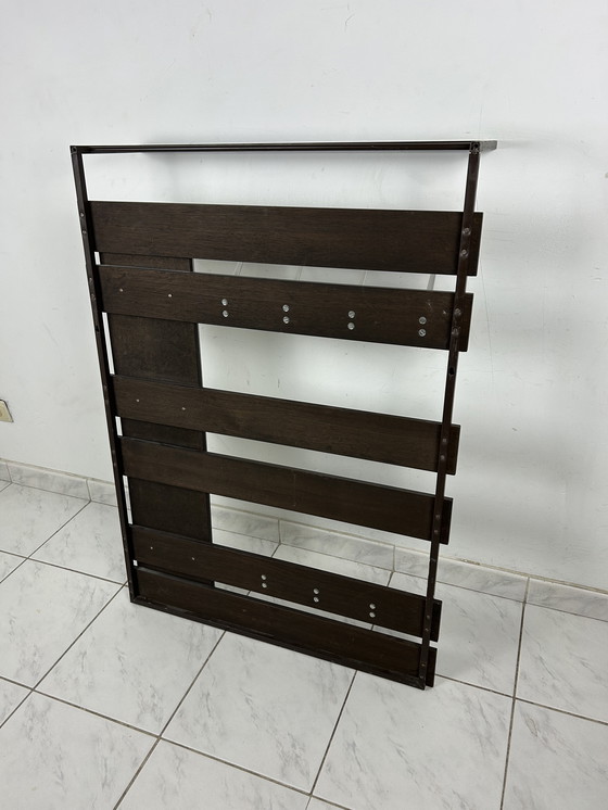 Image 1 of Vintage wall coat rack with mirror and hat rack