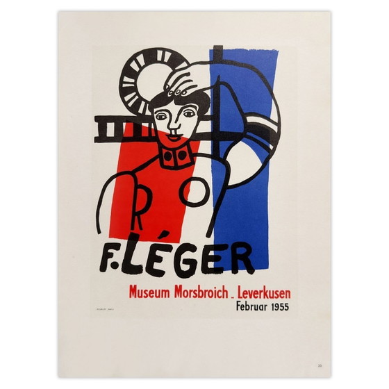 Image 1 of Fernand LÉGER AF 1955 - Musée Morsbroich poster 1959