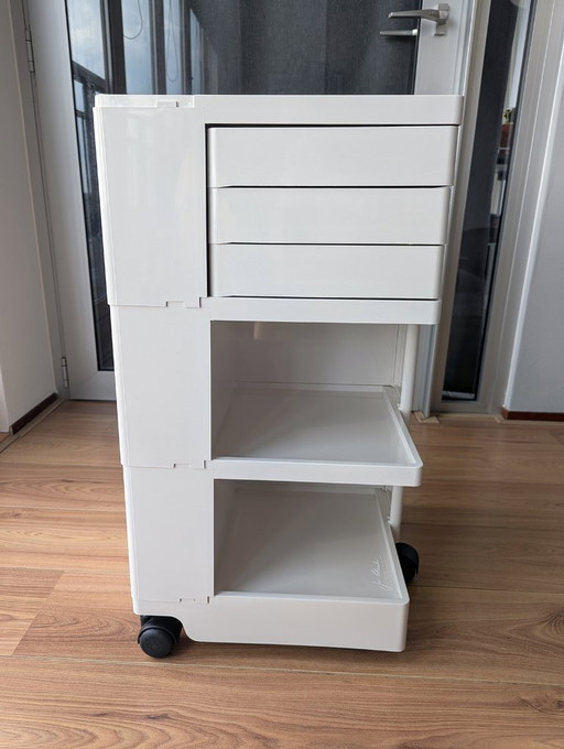 B-Line "Boby Trolley" - 3/6 drawers - Joe Colombo (White, Italy)