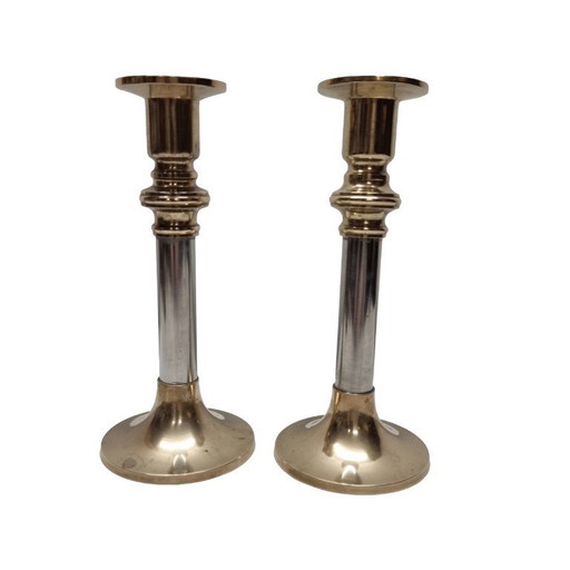 Vintage Brass Candlesticks