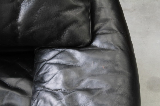 Image 1 of Cassina Maralunga Sessel Schwarz Leder