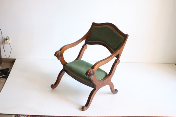 Image 1 of Viktorianischer metamorpher Gebetshocker und Stuhl Prie Dieu