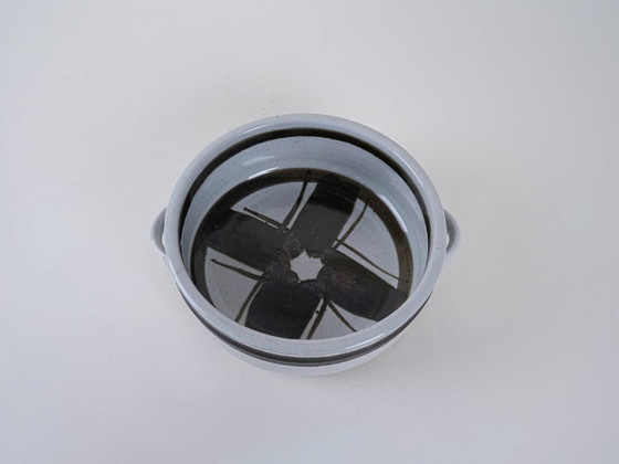 Image 1 of Bol en céramique, design danois, années 1970, fabriqué par Hanne Stentøj