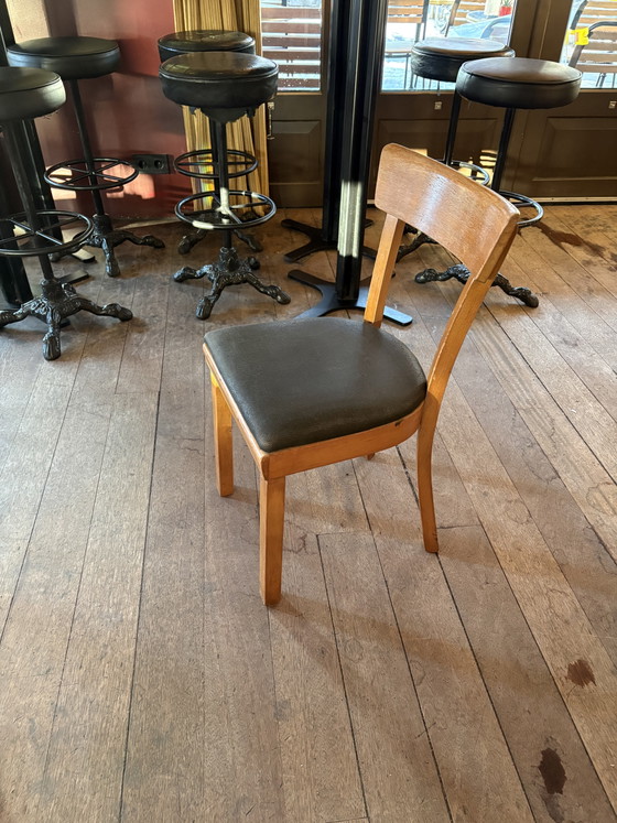 Sedie da pranzo vintage – Wood, Skai (photo 13 of 13)