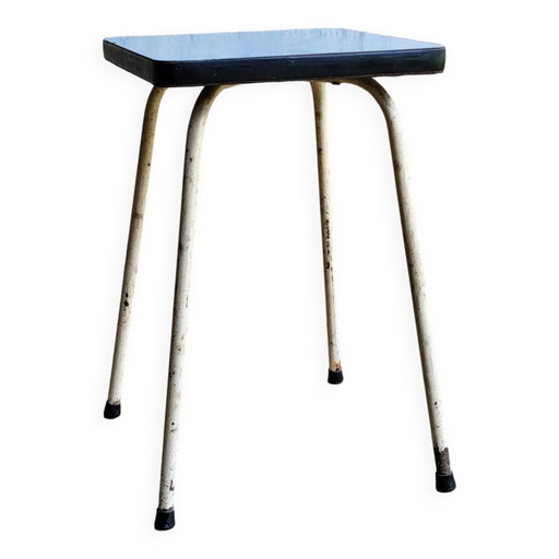 Taburete Formica azul