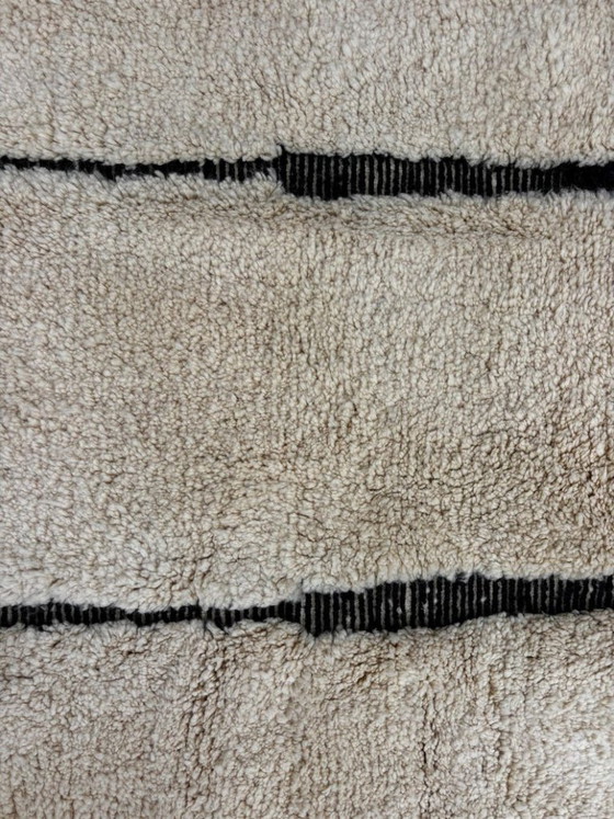 Image 1 of Beni ourain rug, Authentic Moroccan rug, Berber carpet, Genuine Wool rug 3X2m, Handmade rug, Beni ourain style, Area rug, 