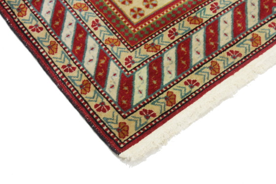 Image 1 of Origineel handgeknoopt oud Kazak tapijt 160 x 110 cm