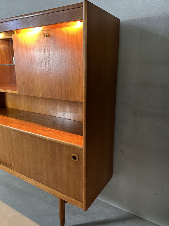 Image 1 of Mid-Century Modern Highboard - Teak