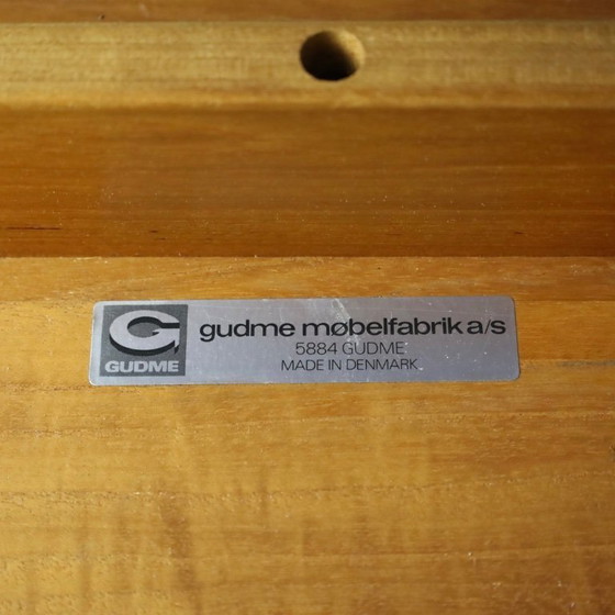 Image 1 of Tavolo da pranzo ovale allungabile di Gudme Møbelfabrik Danimarca, anni '70