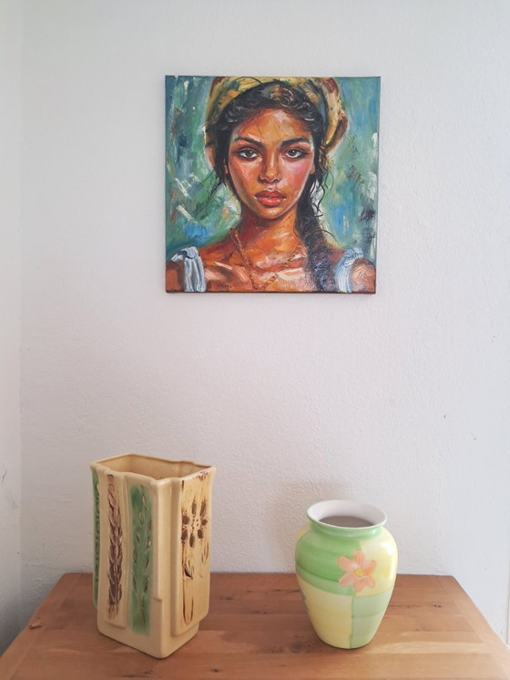 Image 1 of Laurent CHIMENTO - Délia, Daughter of the Sea - Artist's Painting