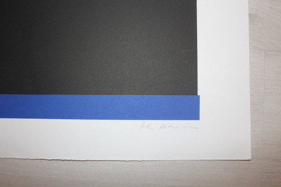 Image 1 of Philippe Morisson "Distanze" - Serigrafia - Edizione di 175 - firmata - (76 x 64 cm)