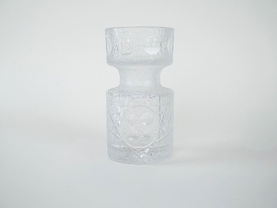 Image 1 of Vase en verre, design scandinave, années 1960, fabriqué au Danemark