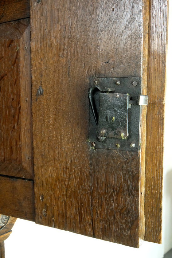 Image 1 of Fino armario Pilaster holandés del siglo XVII