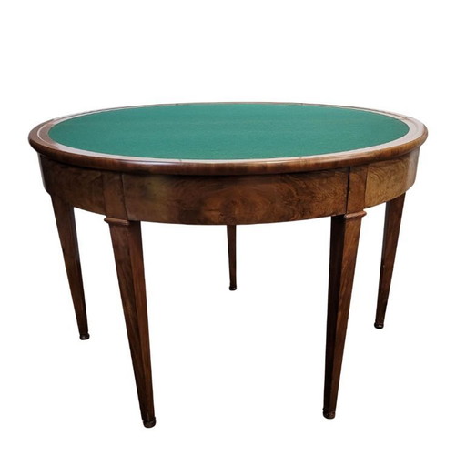 Gaming table, mahogany wood, Directory, circa 1800 – France
